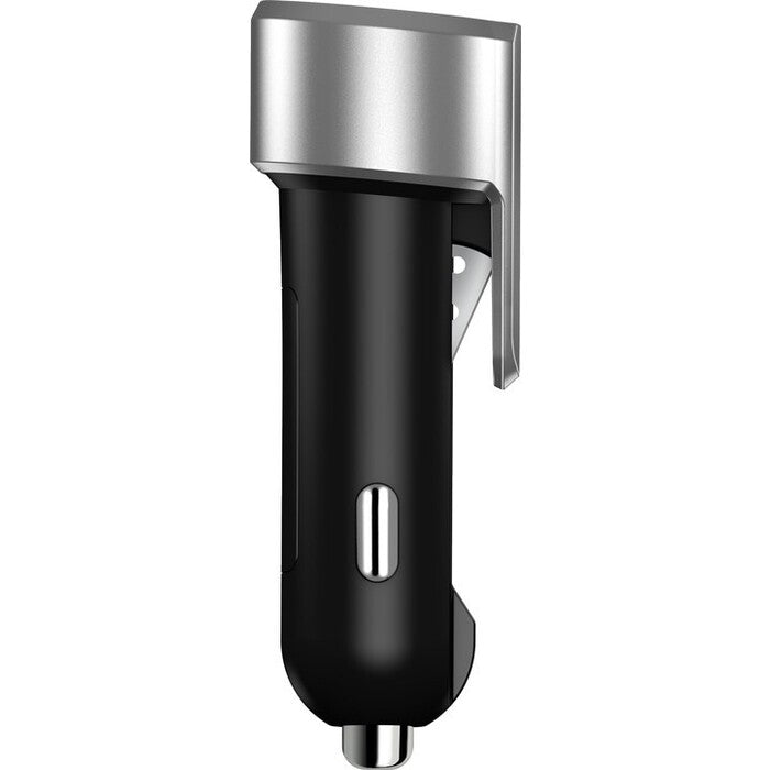 Nabíječka do auta Connect IT Emergency 2xUSB, 2,4A, stříbrná