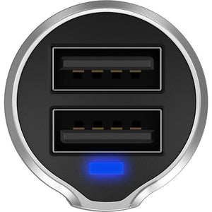 Nabíječka do auta Connect IT Emergency 2xUSB, 2,4A, stříbrná