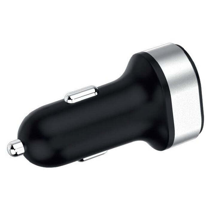 Nabíječka do auta WG 2xUSB/PD + Quick Charge 3.0 22,5W, černá