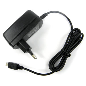 Nabíječka s Micro USB, pevná, černá