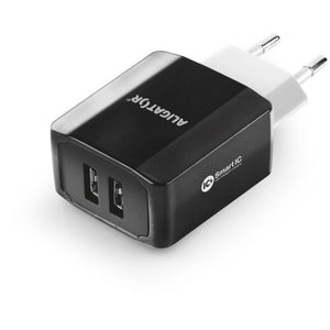 Nabíječka Aligator 3,4A Smart IC, 2x USB, černá