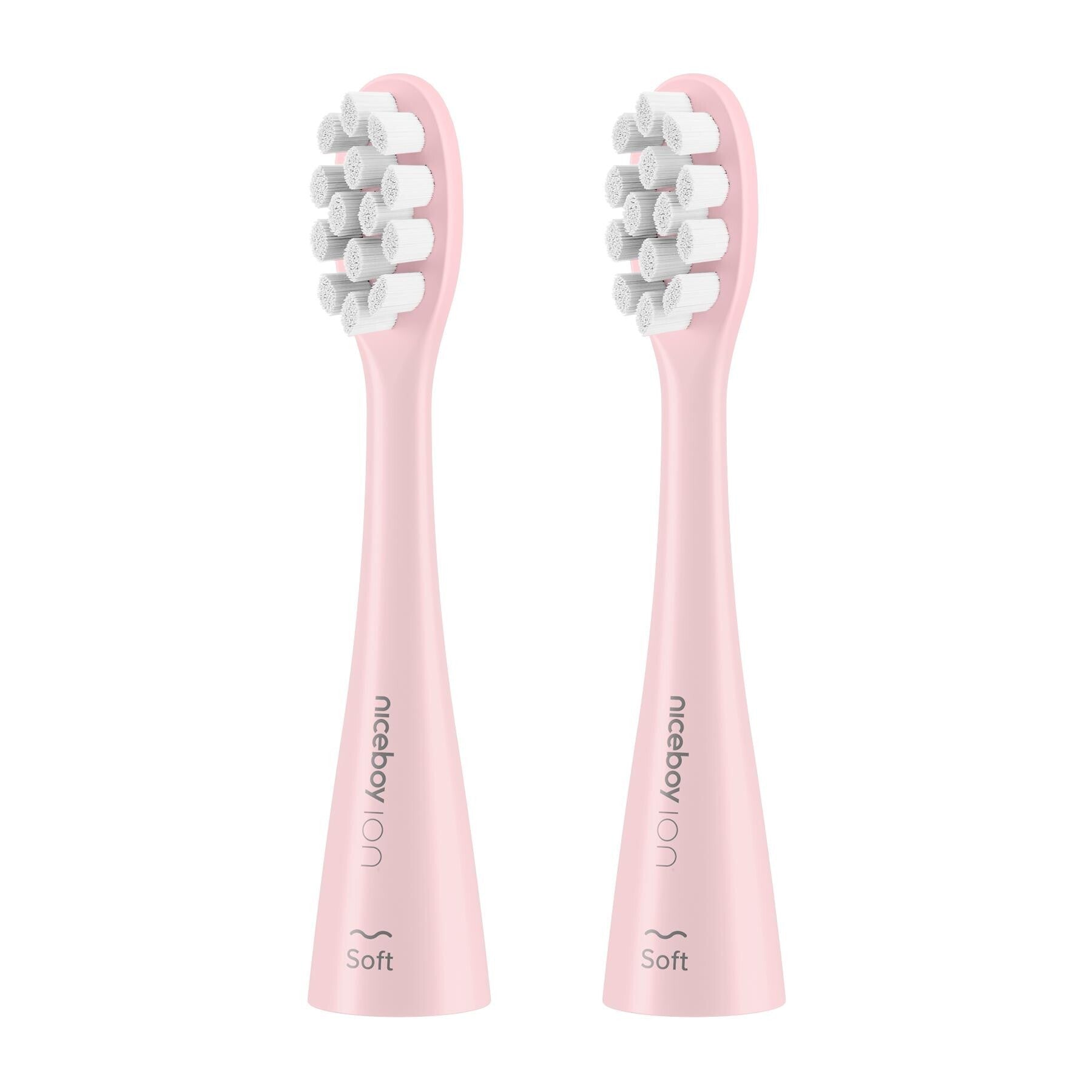 Náhradní hlavice Niceboy Sonic Soft pink, 2ks