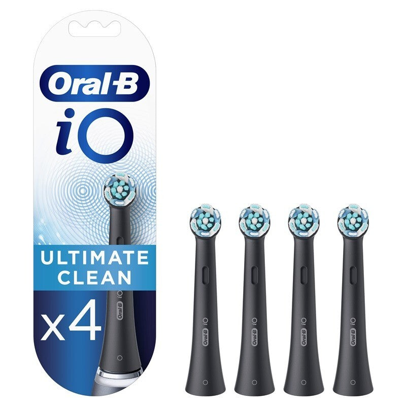 Náhradní kartáčky Oral-B iO Ultimate Clean Black, 4ks