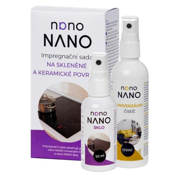 Levně Nano - čistící a impregnační sada na skleněné povrchy (100+50 ml)