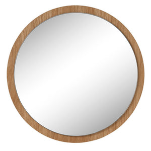Nástěnné zrcadlo Catania (40x2x40 cm, hnědá)