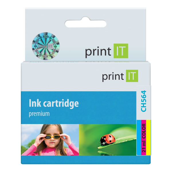 Levně Cartridge PRINT IT CH564EE č. 301 XL color pro tiskárny HP