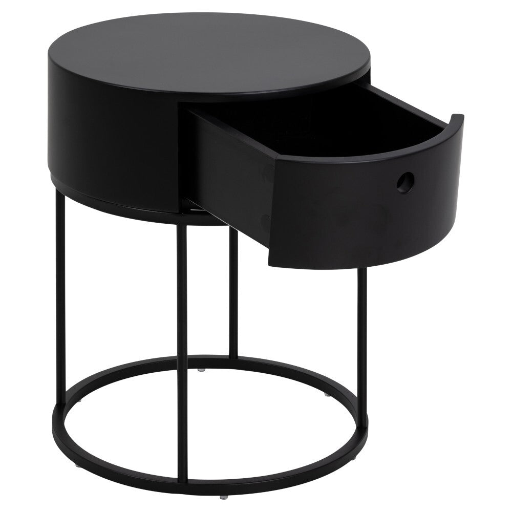 Noční stolek Domi (černá)