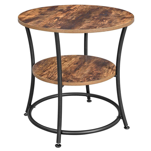 Levně Noční stolek Pansy (hnědá, 55x55x55 cm)