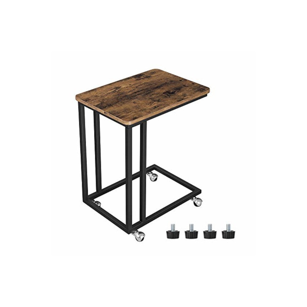 Noční stolek Pansy (hnědá, 50x60x35 cm)