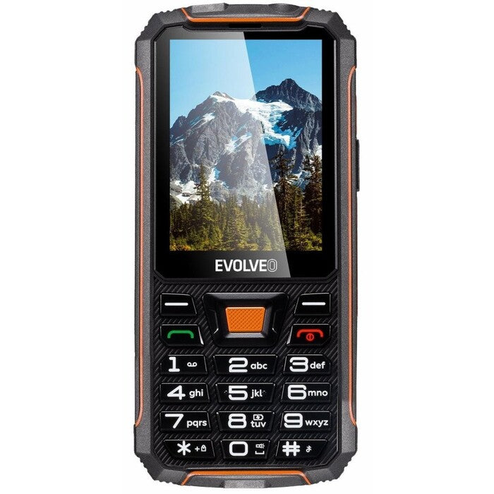 Odolný tlačítkový telefon Evolveo StrongPhone Z5, černá VADA VZHL