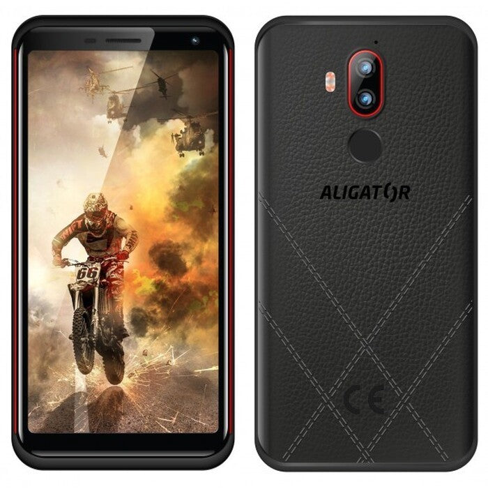 Odolný telefon Aligator RX800 eXtremo 4GB/64GB, červená