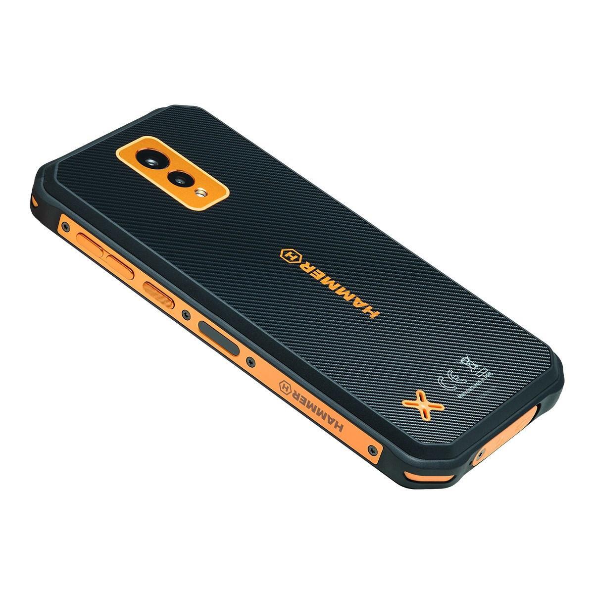 Odolný telefon myPhone Hammer Energy X 4G/64GB, oranžový 