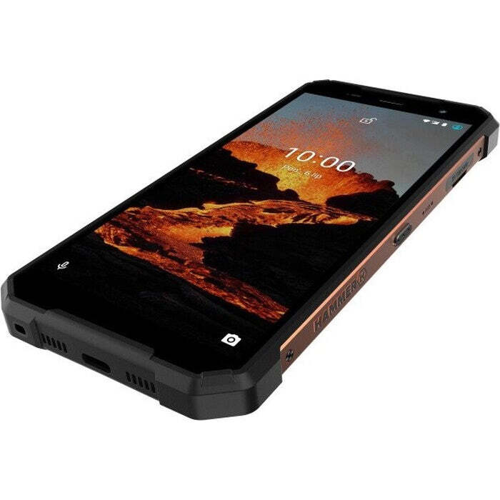 Odolný telefon myPhone Hammer Explorer Pro 6GB/128GB, oranžová OBAL POŠKOZEN