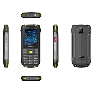 Odolný tlačítkový telefon Aligator R40 eXtremo, černo-žlutá