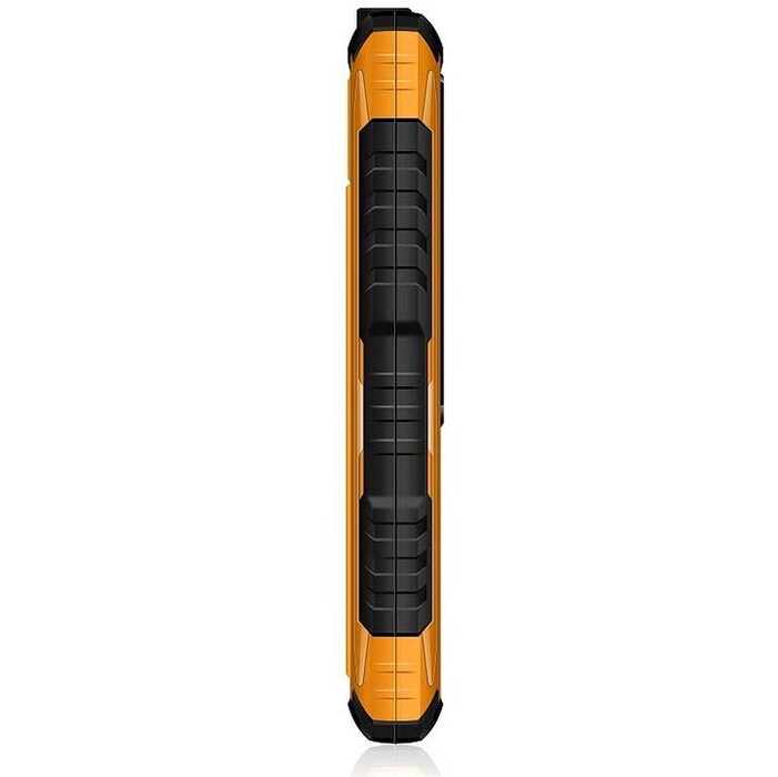 Odolný tlačítkový telefon iGET Defender D10, oranžová
