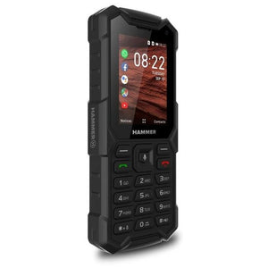 Odolný tlačítkový telefon myPhone Hammer 5 Smart KaiOS, černá