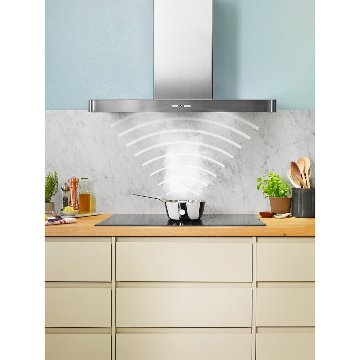 Odsavač par Electrolux 700 SENSE Hob2Hood EFF60560OX