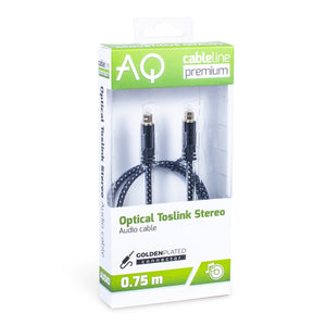 Optický audio kabel AQ 6OKTT030, 3m