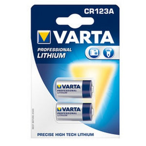 Baterie Varta CR123A, lithiová, 2pack