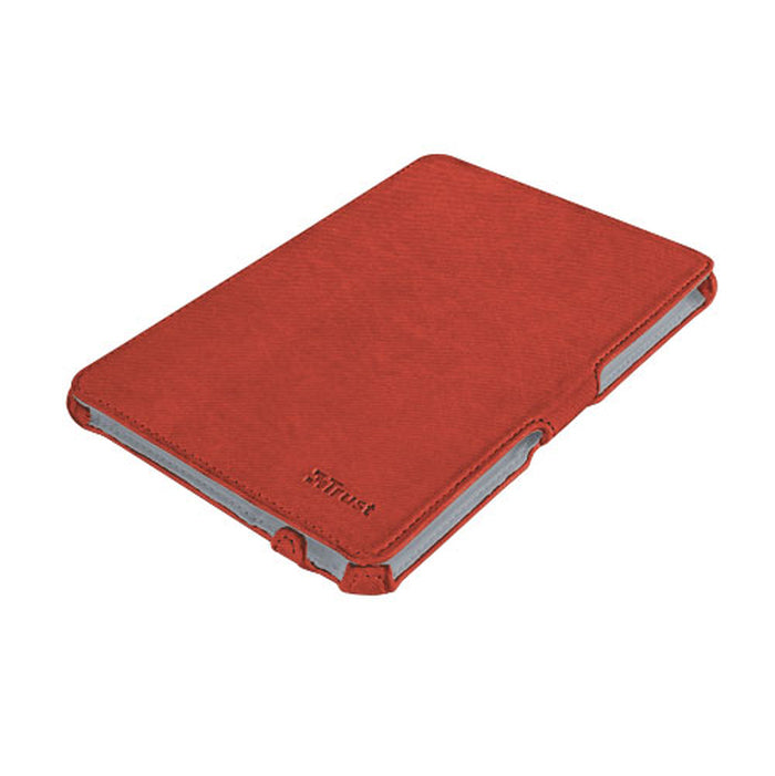 Trust Stile Hardcover Skin & Folio Stand for iPad mini - red POUŽ