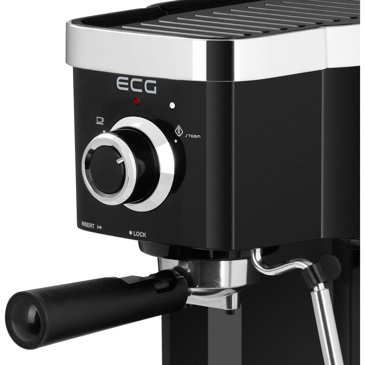 Pákové espresso ECG ESP 20301 Black POUŽITÉ, NEOPOTŘEBENÉ ZBOŽÍ