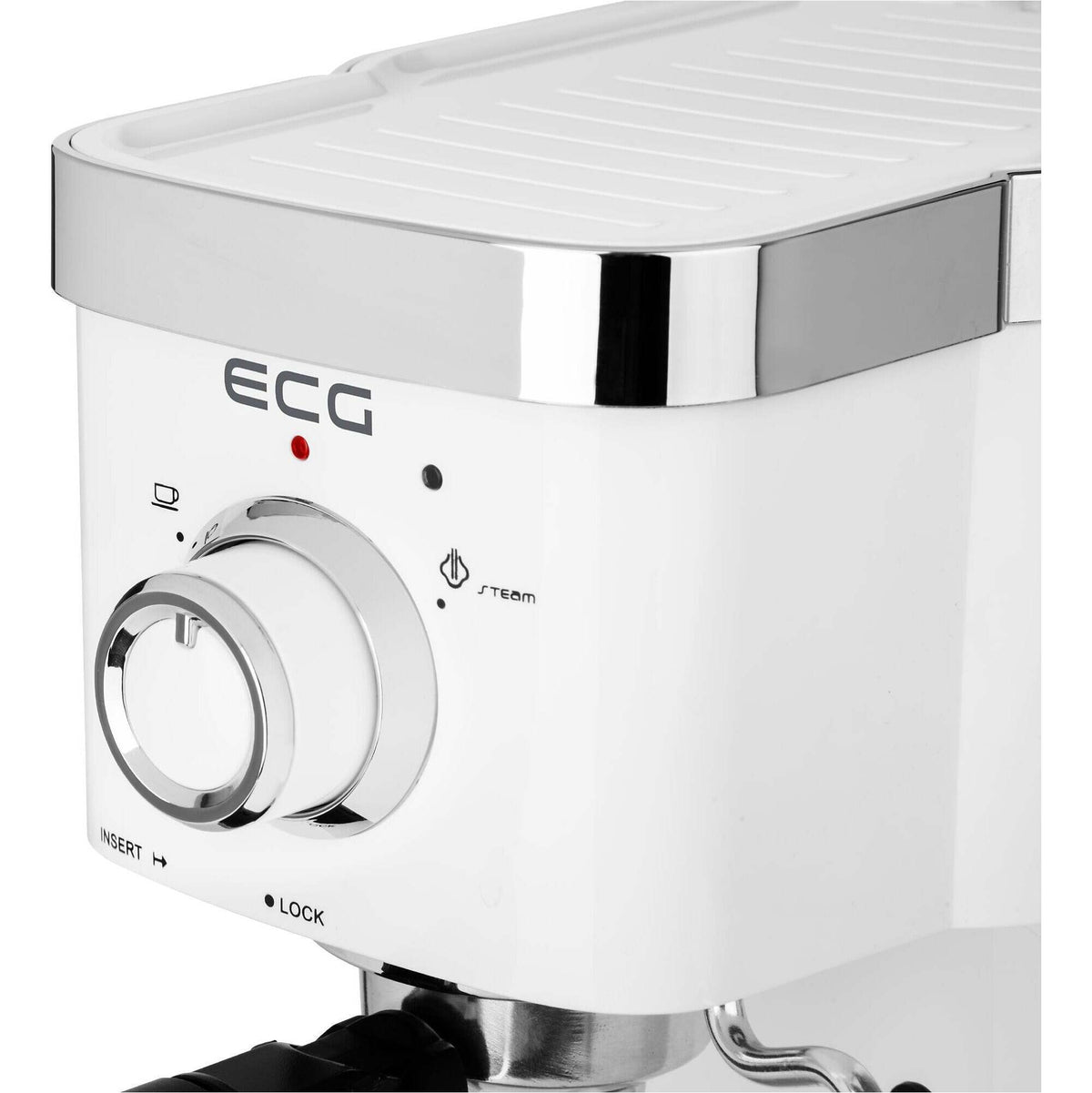 Pákový kávovar ECG ESP 20301 White POUŽITÉ, NEOPOTŘEBENÉ ZBOŽÍ