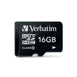 Paměťová karta Verbatim micro SDHC 16GB (Class 10)