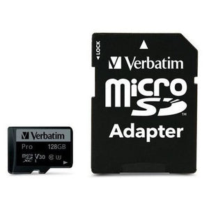 Micro SDXC karta Verbatim Pro 128GB (47044)