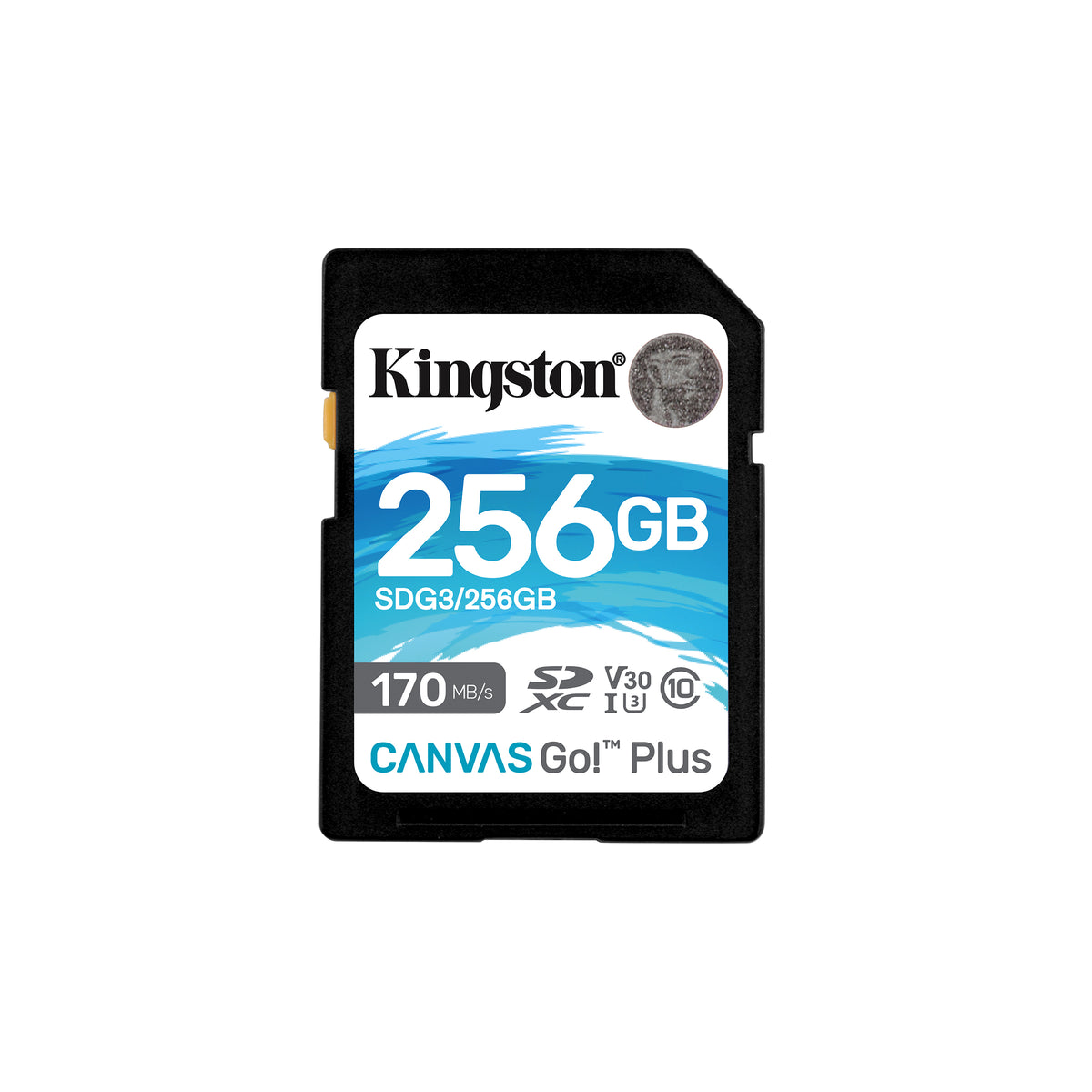 256GB SDXC Kingston U3 V30 170/90MB/s OBAL POŠKOZEN