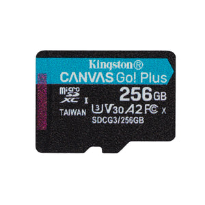 Micro SDXC karta Kingston Canvas Go! 256GB (SDCG3/256GBSP)