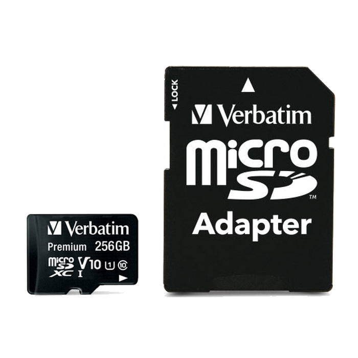 Micro SDXC karta Verbatim Premium 256GB (44087)