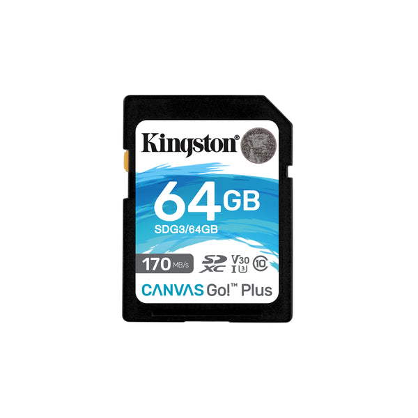 Levně Paměťová karta Kingston Micro SDXC 64GB (SDG3/64GB)