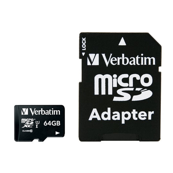 Levně Paměťová karta Verbatim Micro SDXC 64GB (44084)
