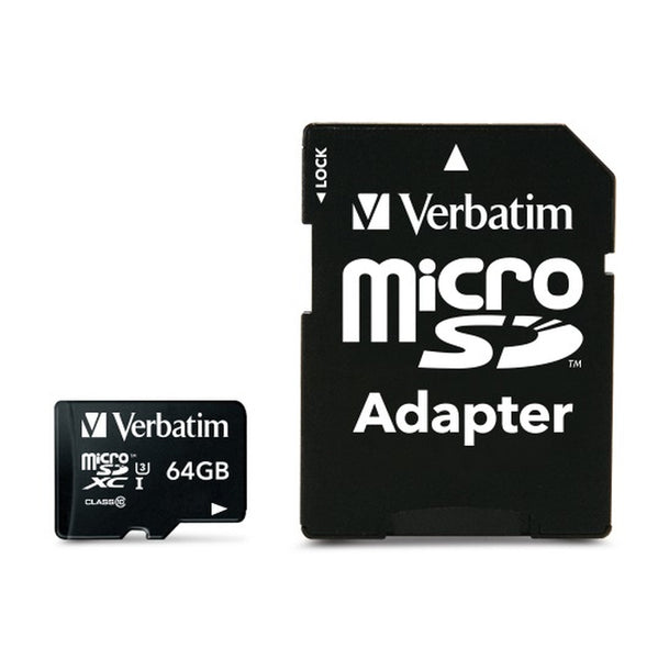 Levně Paměťová karta Verbatim Pro Micro SDXC 64GB (47042)