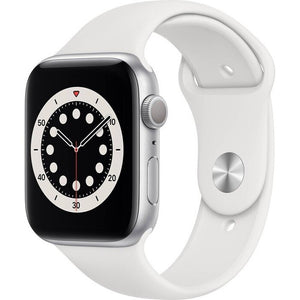Apple Watch S6 GPS, 44mm, stříbrná