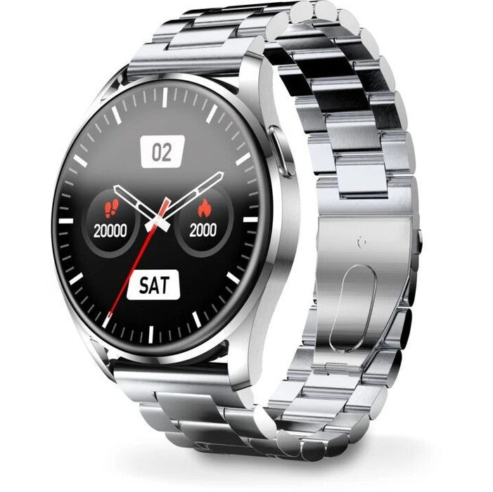 Chytré hodinky Aligator Watch Pro X, stříbrná