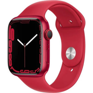 Chytré hodinky Apple Watch S7 LTE 45mm, červená