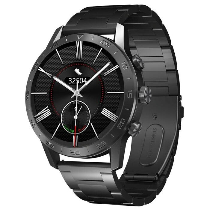 Chytré hodinky ARMODD Silentwatch 4 Pro, kovový řemínek, černá