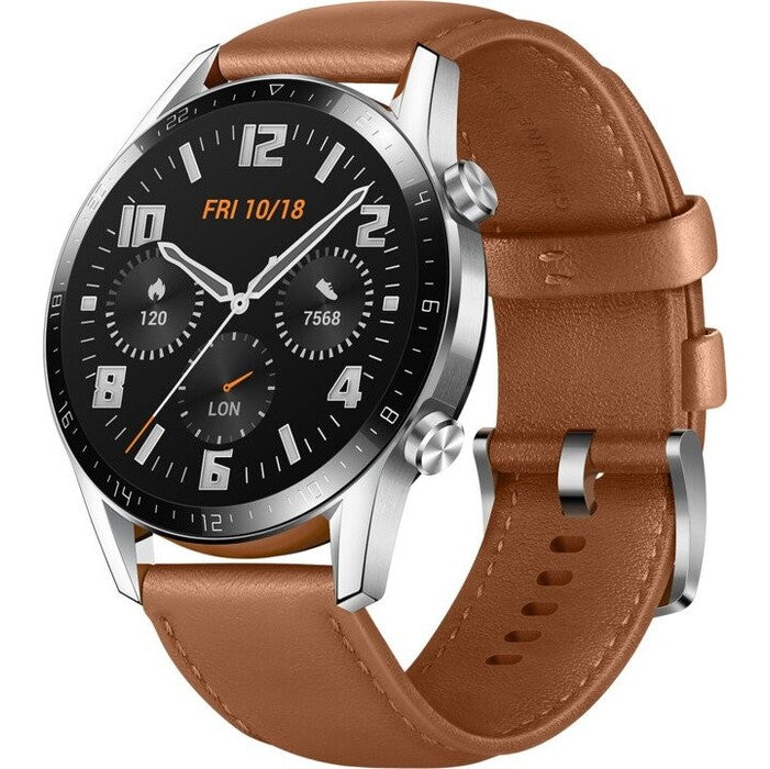 Chytré hodinky Huawei Watch GT2, hnědá