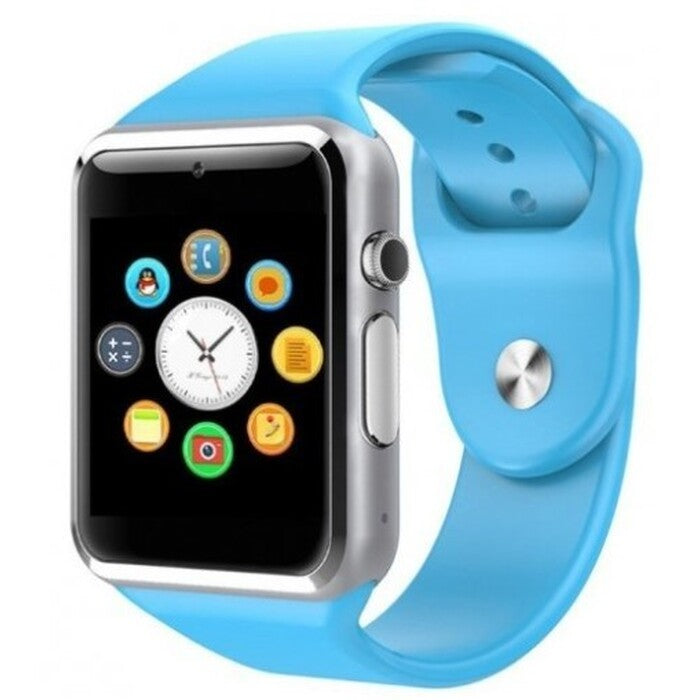 Chytré hodinky Smartomat Squarz 1, modrá