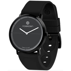 Chytré hybridní hodinky Noerden Life 2, černá