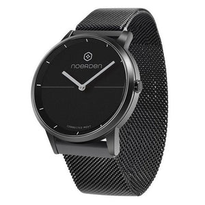 Chytré hybridní hodinky Noerden life 2 Plus, černá