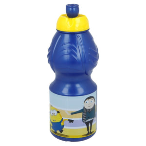 Plastová lahev Mimoni, 400ml, modrý