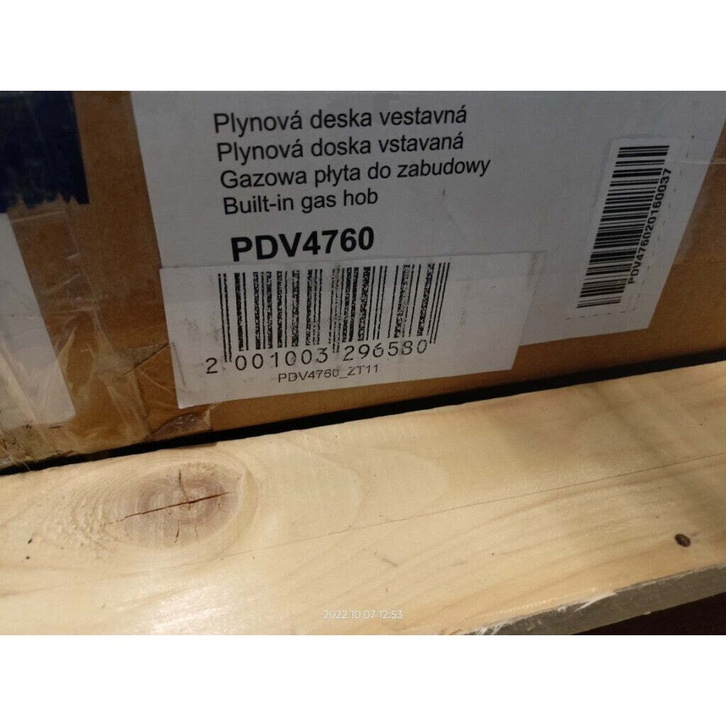 Plynová varná deska Concept PDV4760 VADA VZHLEDU, ODĚRKY