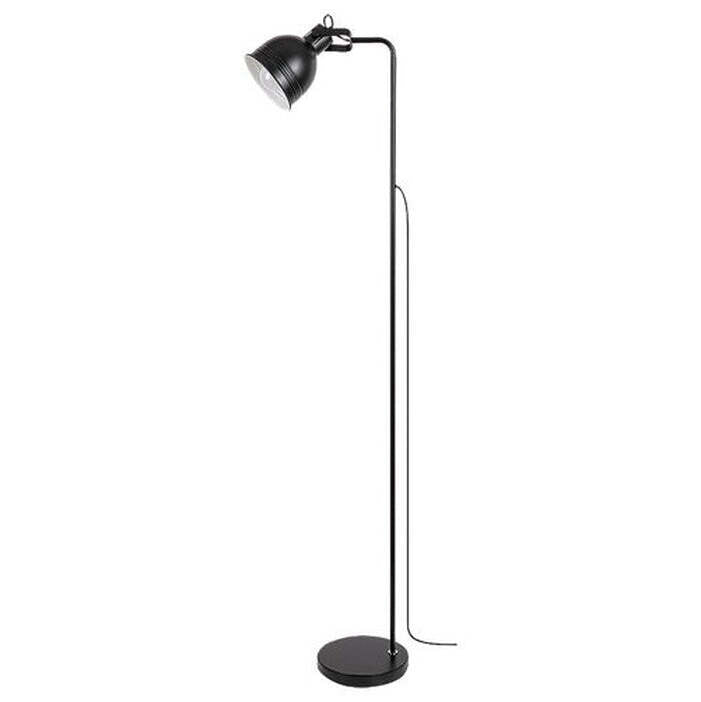 Podlahová industriální lampa, E27 1X MAX 40W, černá