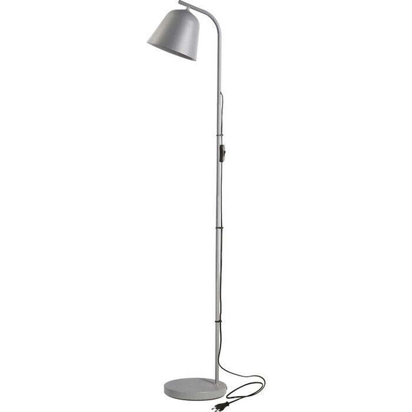 Levně Podlahová moderní industriální lampa, E27 1X MAX 25W, šedá