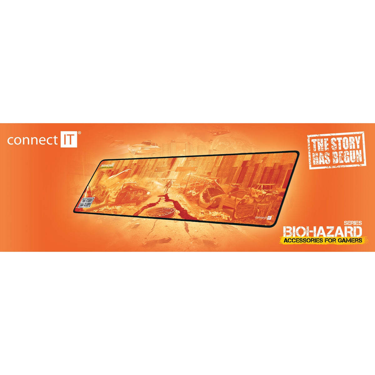 Podložka pod myš Connect IT Biohazard (CMP-1140-LG)