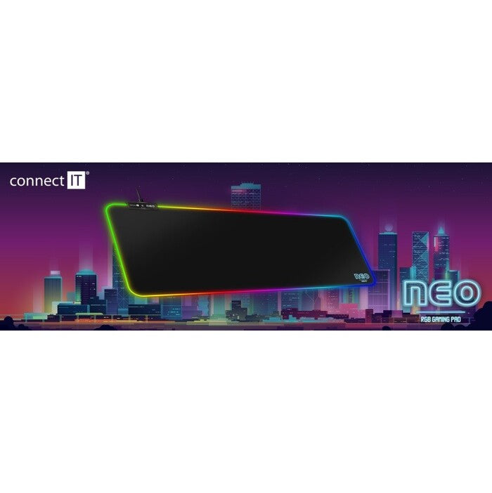 Podložka pod myš Connect IT Neo RGB (CMP-3100-LG)