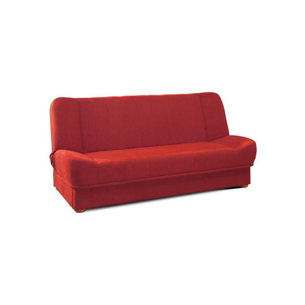 Rozkládací pohovka Sára červená