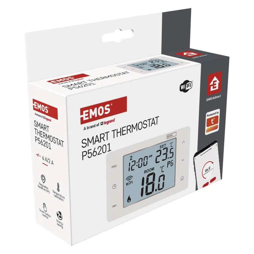 Pokojový termostat Emos GoSmart P56201 WiFi